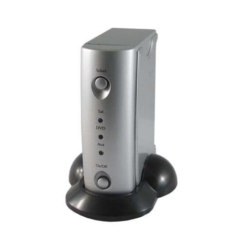 Przełącznik automatyczny 4 gniazda SCART 3 x IN na 1 x OUT sterowany pilotem