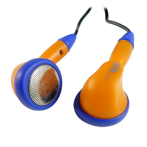 Słuchawki do MP3 - 1241 douszne z adaptorem do MP4