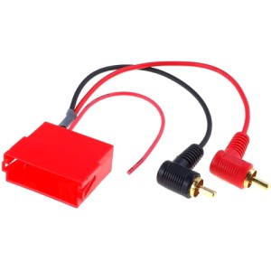 Złącze samochodowe MISO -> wyjście 2 x RCA wtyk