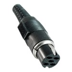 Gniazdo DIN 5-pinowe (590) na kabel