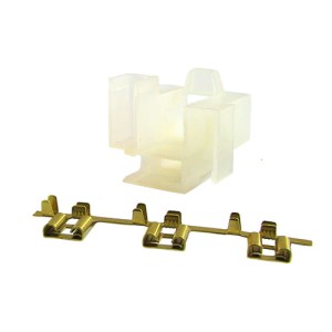 Obudowa 3-krotna z konektorami P4 do żarówki H4 ,R2(ON3Z)