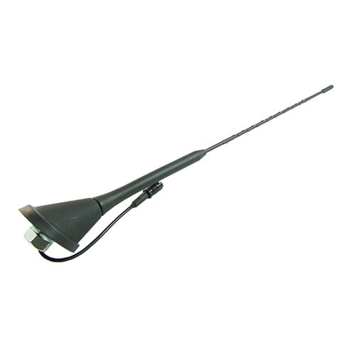 Antena samochodowa na dach ma wbudowany wzmacniacz antenowy