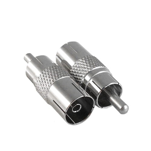  Adapter wtyk RCA cinch na gniazdo antenowe
