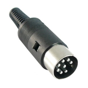 Wtyk DIN 8-pinowy na kabel