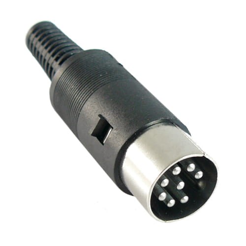Wtyk DIN 8-pinowy na kabel 