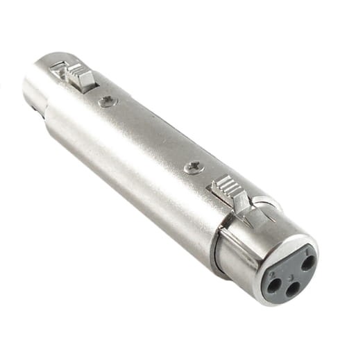 Gniazdo mikrofonowe XLR 3pin podwójne