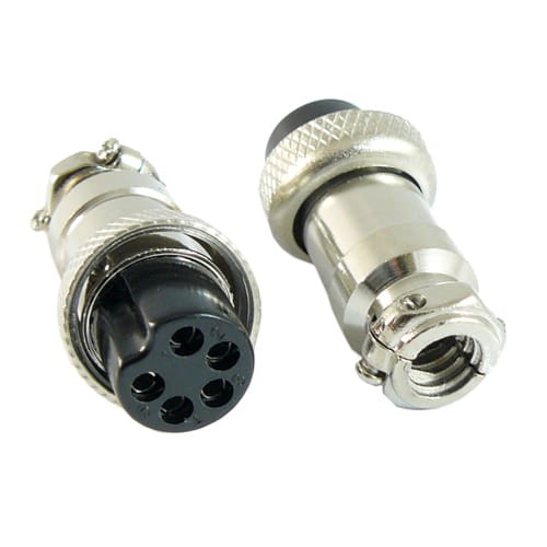Gniazdo CB mikrofonowe 5pin na kabel