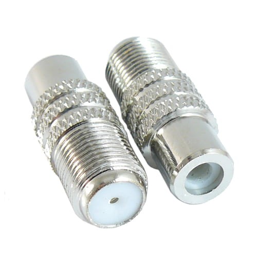 Adapter gniazdo F na gniazdo RCA cinch