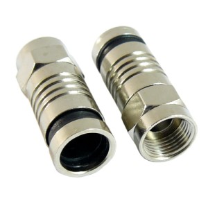 Wtyk F na kabel RG6 (kompresyjny)