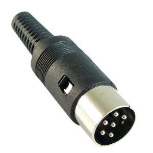 Wtyk DIN 6-pinowy (660) na kabel