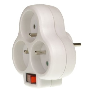 Rozgałęźnik 3 x 16A z przełącznikiem