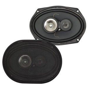 Głośniki samochodowe trójdrożne 140 W – owalne mocny bas i czyste brzmienie