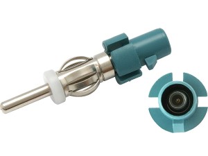 Samochodowy adapter antenowy wtyk PL na gniazdo Fakra (VW, AUDI, SEAT, SKODA - rocznik 2002)