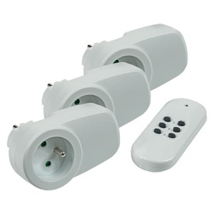 Wyłącznik sterowany pilotem 3 gniazda możliwość dołożenia dodatkowych gniazd