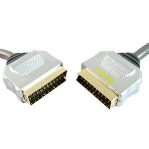 Przyłącze wtyk SCART na wtyk SCART (Eurozłącze) 20m