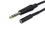 Przewód posiada wtyk jack 6.3 mm stereo gniazdo jack 3.5 mm - 5m