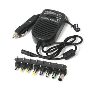 Zasilacz samochodowy do laptopa uniwersalny 15-24V 80W