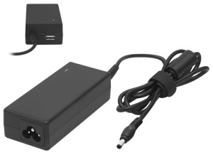 Zasilacz do laptopa Toshiba / Asus z portem USB 19V / 3,42A 65W