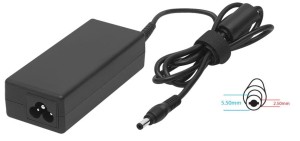 Zasilacz do laptopa Toshiba 19V/3.95A 75W (wtyk 2.5x5.5mm)