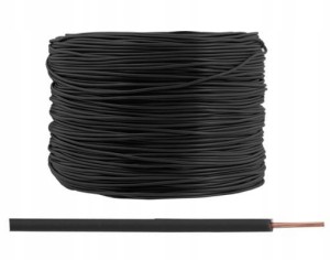 Przewód LGY 1.00mm2 100m czarny