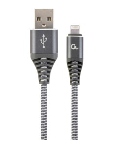 Szary Pozłacany Kabel USB Lightning Apple iPhone 5/6/7/8/X – 1m