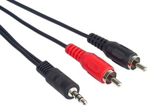 Jack 3.5 stereo na 2 x RCA 15cm