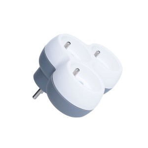 Rozgałęźnik mieszkaniowy 3 gniazda z uziemieniem