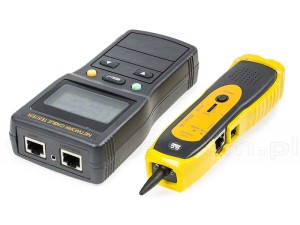 Tester okablowania LCD, RJ-45 z szukaczem (WT-4104)