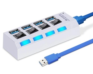 HUB USB 3.0 aktywny 4-portowy 