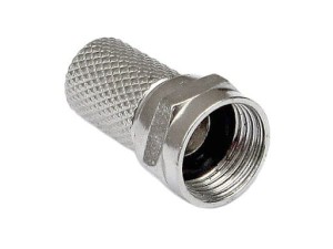 Wtyk F na kabel 6.5mm