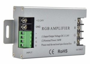 Wzmacniacz RGB +12-24V