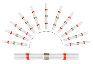 Szybkozłączka termokurczliwa z cyną 0,5-1,0mm2