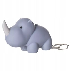 Latarka LED brelok NOSOROŻEC