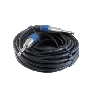 Przyłącze wtyk Jack 6.3mm mono na wtyk Jack 6.3mm mono HiFi 15m