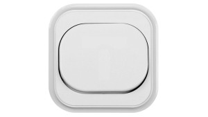 Wyłącznik pojedyńczy natynkowy 10A/250V, biały - 65011/LK65