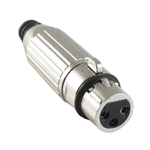 Gniazdo mikrofonowe XLR 3pin na kabel Q-line