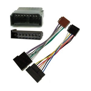 Złącze samochodowe do instalacji radiowej VW SHARAN (2xISO)