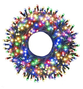 Lampki choinkowe 300 LED z programatorem - multikolor