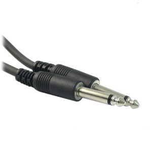 Przyłącze wtyk Jack 6.3mm mono na wtyk Jack 6.3mm mono - 1.5m