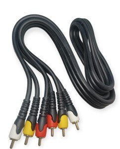 Przyłącze 3 wtyki RCA na 3 wtyki RCA (3x75 Ohm) P-K 1.2m