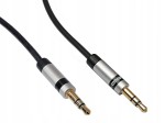 Kabel wtyk Jack 3.5 na wtyk Jack 3.5 SLIM HQ- 2m