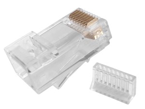 Wtyk kat. 6 RJ45 (8p8c) + INSERT