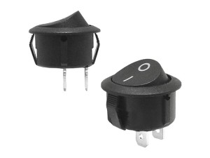 Przełącznik okrągły kołyskowy Rocker 10A