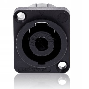 Spikon gniazdo 4pin do obudowy NEUTRIK NL4MP