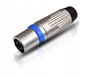 Gniazdo SPIKON metalowe na kabel