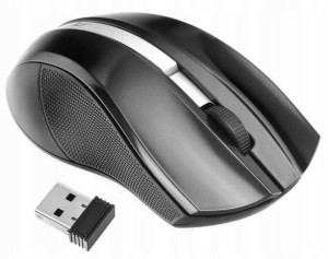 Mysz bezprzewodowa AM-97A czarna