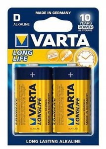 Bateria LR20 D 1.5V LONGLIFE alkaliczna VARTA