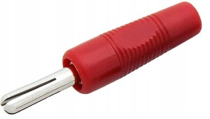 Wtyk banankowy (banan) na kabel skręcany