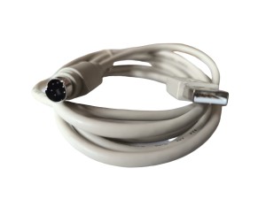Przyłącze USB 2.0 wtyk A na PS2 (miniDIN6) 1.8m