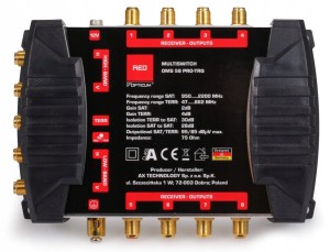 Multiswitch 5 wejść 8 wyjść OMS